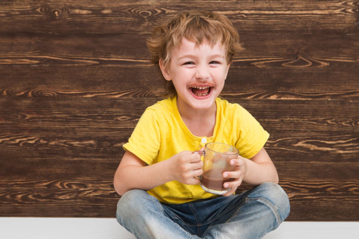 Batido Chocolate y nata, vitaminas y enegía par todos.