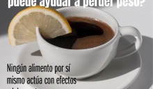 ¿El café con limón adelgaza?