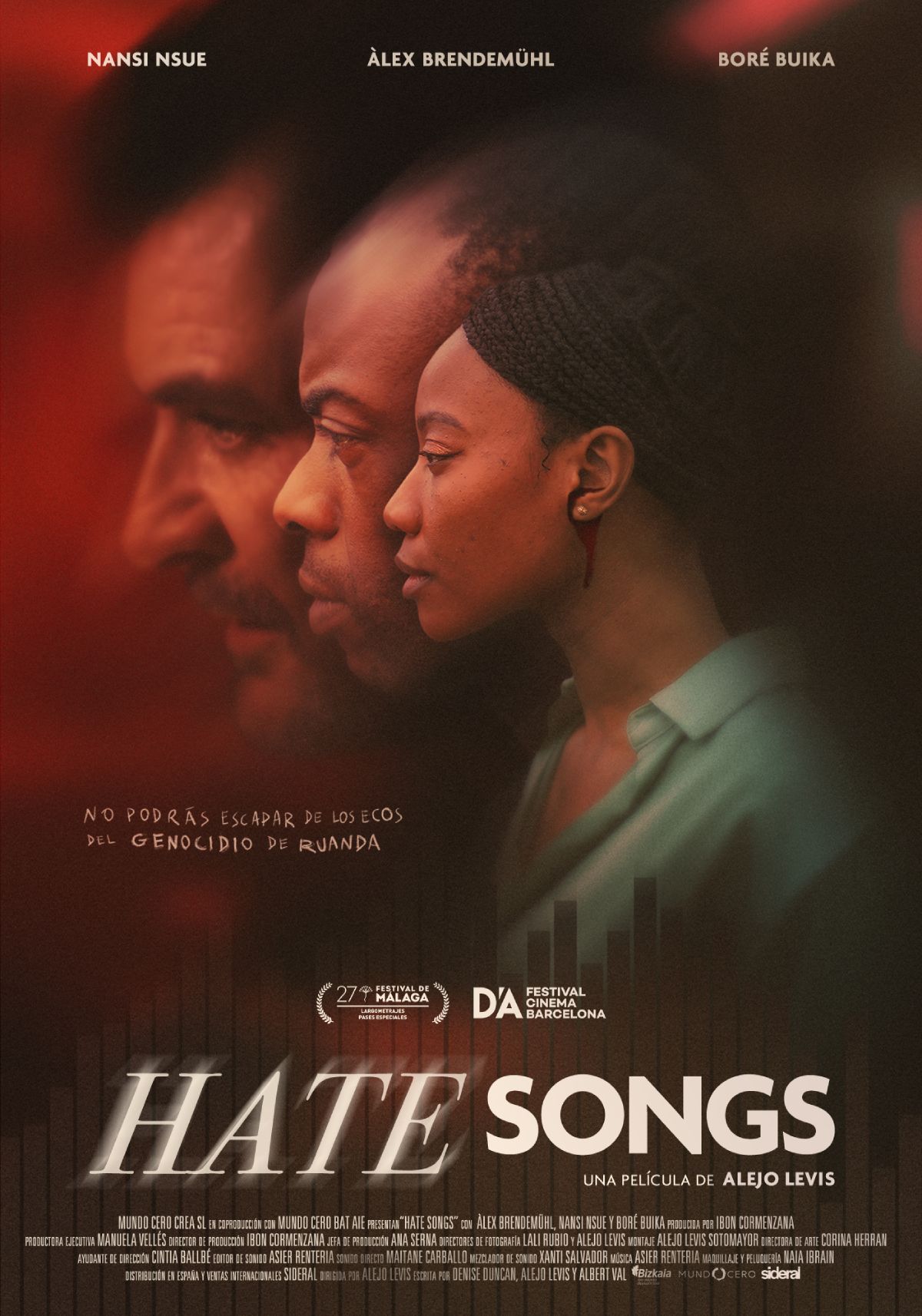 cartel película Hate Songs