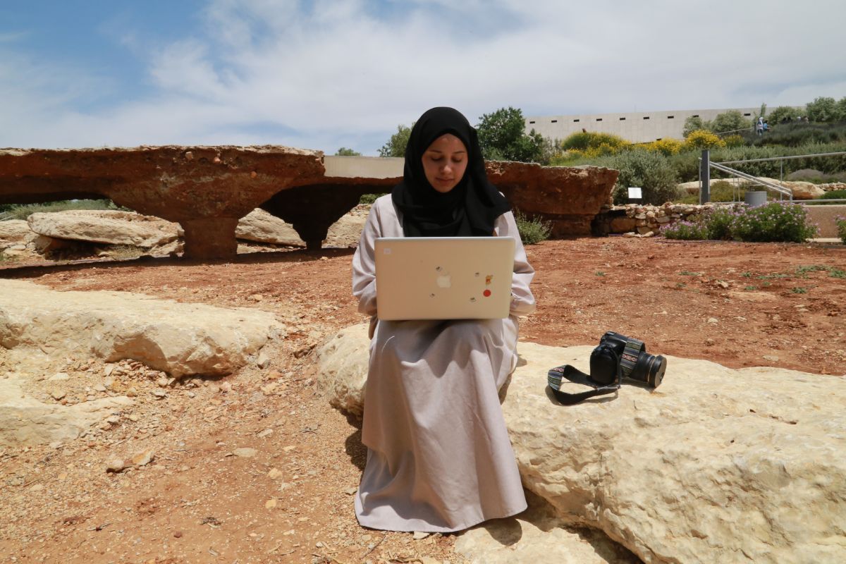 jóvenes y redes sociales en Palestina