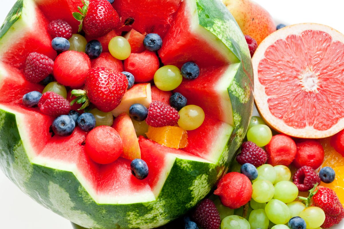 mejorar la presentación de las frutas