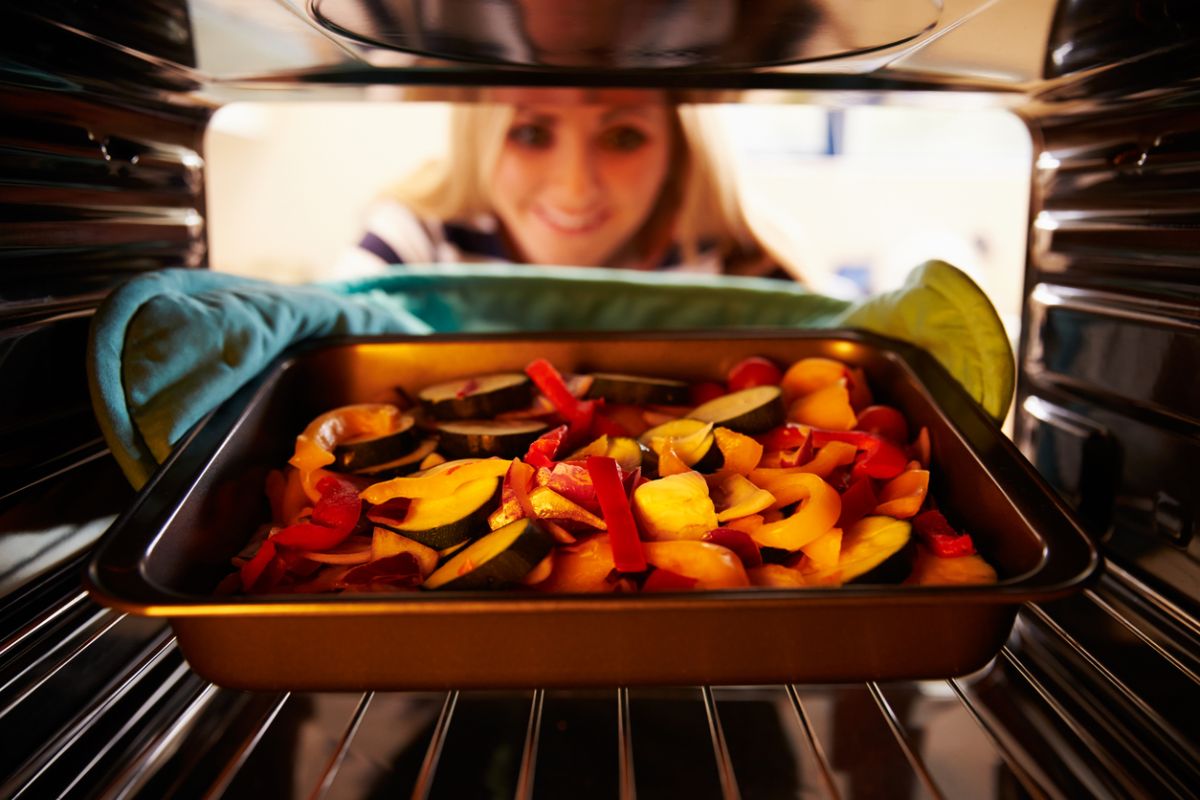 punto de cocción vegetales al horno