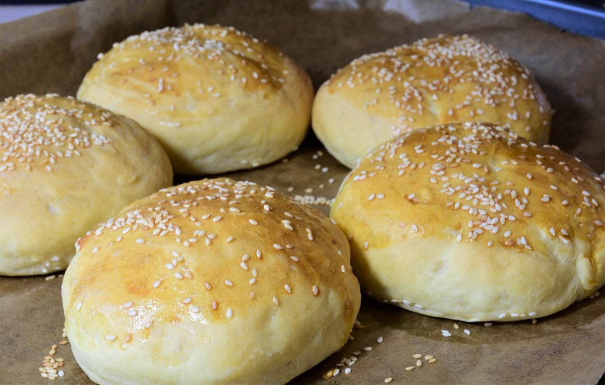 ingredientes del pan de hamburguesa