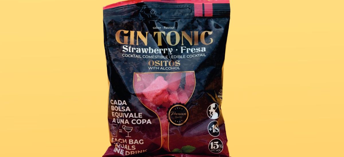 ositos de gintonic y fresa cantidad de alcohol