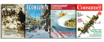 portadas históricas de Eroski Consumer