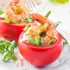 tomates rellenos con gambas