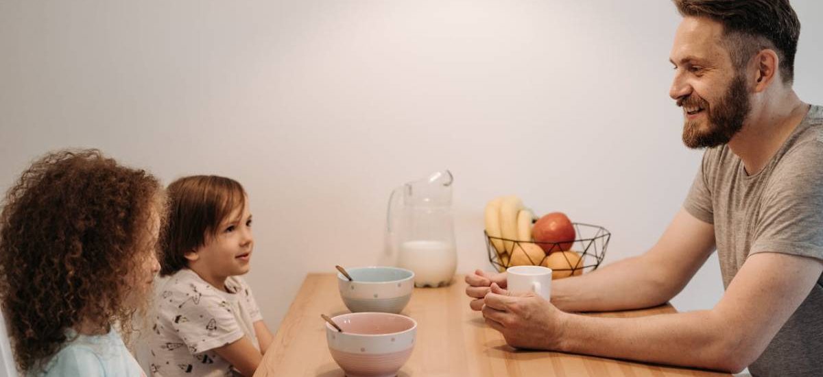 desayuno en familia